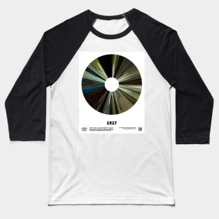 minimal_1917 Warp Barcode Movie Baseball T-Shirt